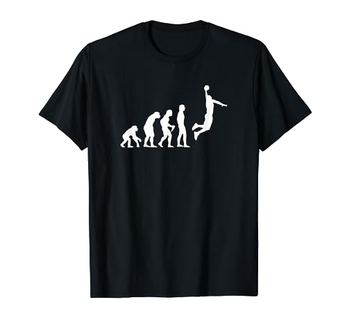 Basketball Evolution T-Shirt Dunking