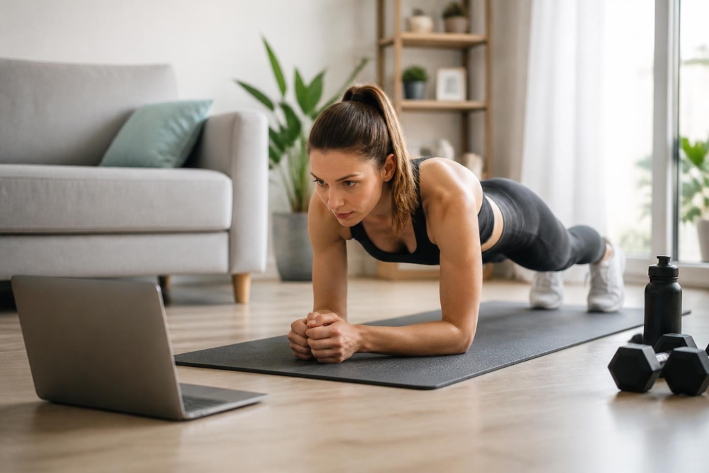 Trainingsplan für Anfänger zu Hause – fit werden mit 3 Trainingstagen pro Woche